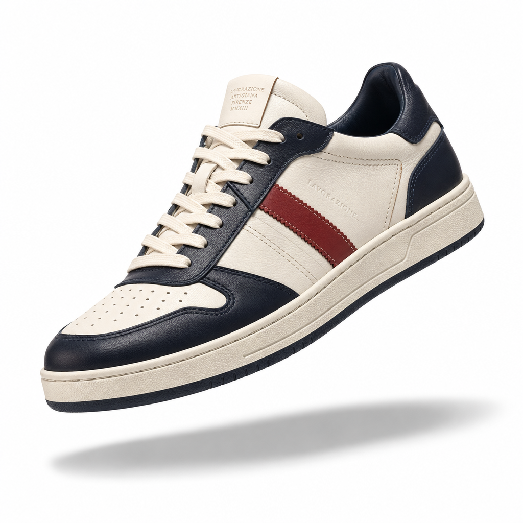 Meridian Low Vermilion featured sneaker